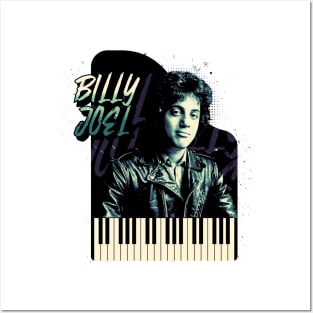 Billy Joel pianist Posters and Art